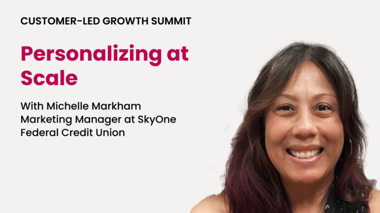 Personalizing at Scale with Michelle Markham